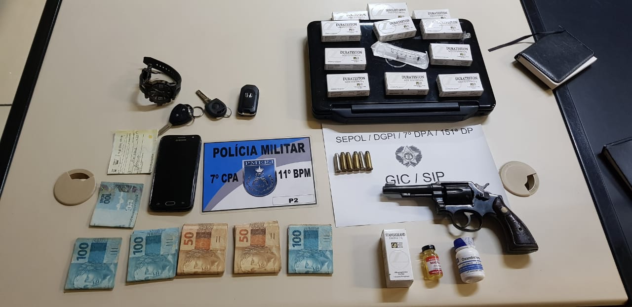 Envolvidos em roubo em posto de gasolina no Maria Teresa são presos