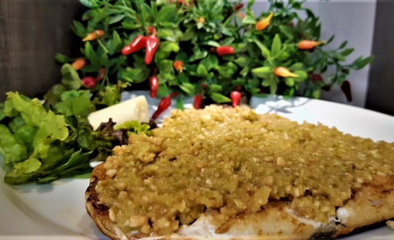 Truta ao molho pesto, veja como preparar essa delícia