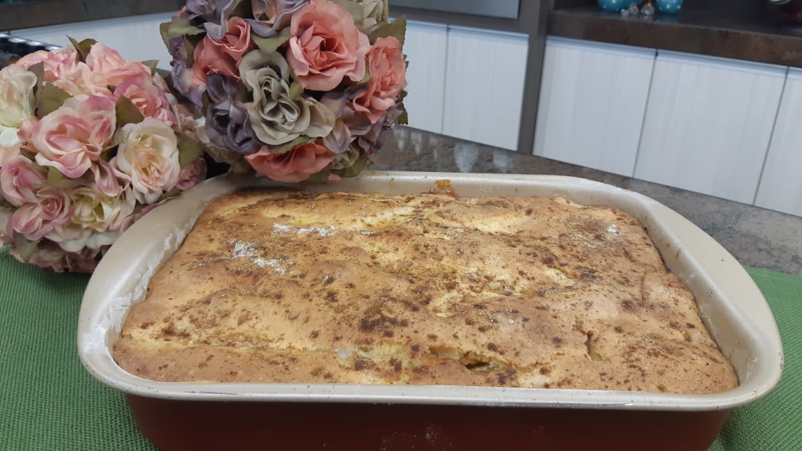 Comece bem a sua semana com uma deliciosa Torta de Banana