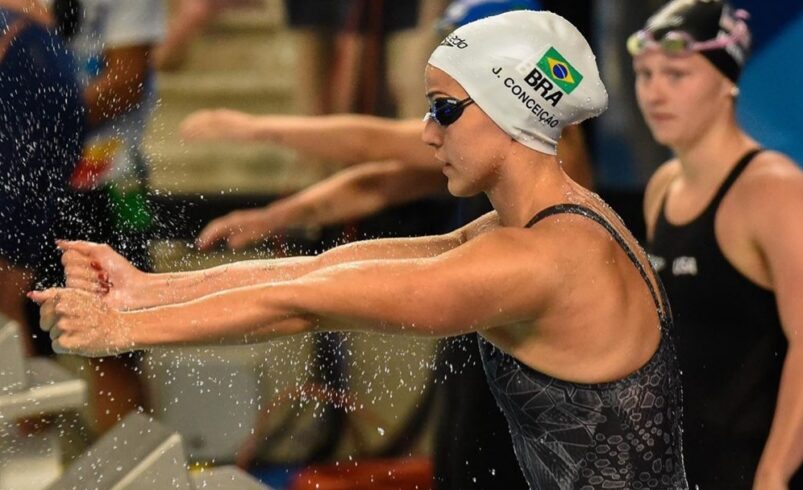 Pan-2019: Jhennifer Alves fica em 5° nos 100m peito