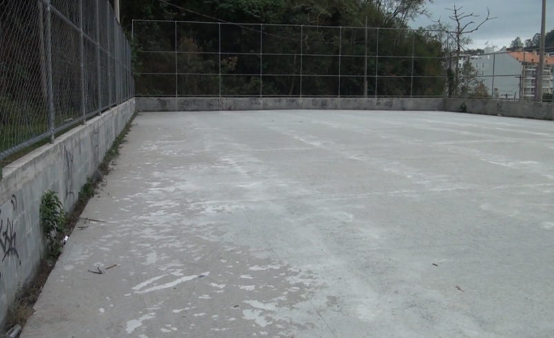 Obra paralisada em Olaria aguarda verba para ser retomada