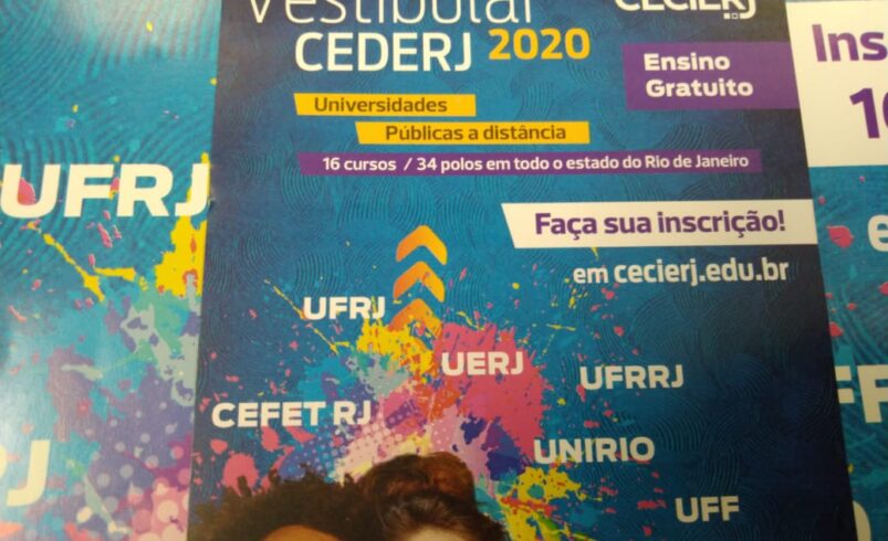 Vagas abertas para o Vestibular 2020.1 do CEDERJ