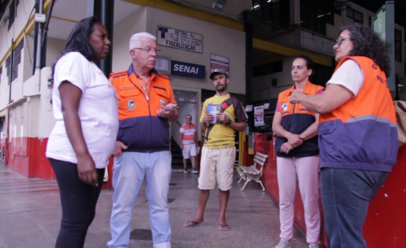 População é instruída sobre pontos de apoio na cidade