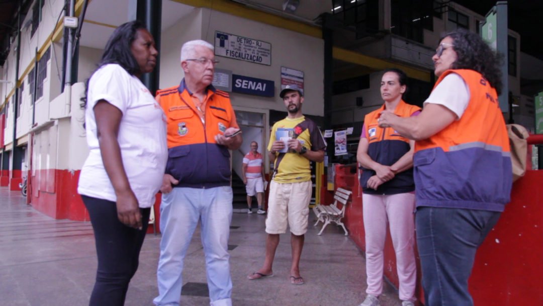 População é instruída sobre pontos de apoio na cidade