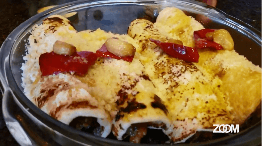 Panqueca de massa de arroz
