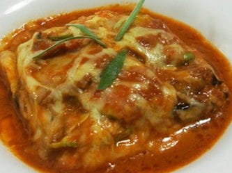 Berinjela a Parmegiana