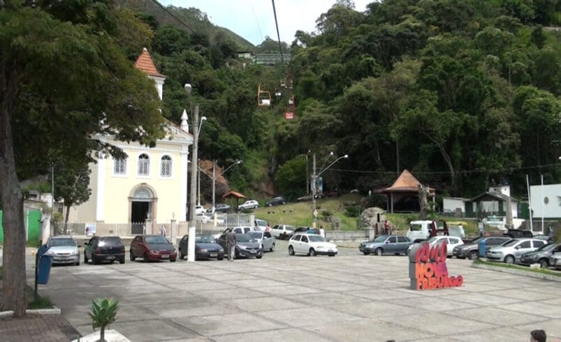 praça, teleferico, nova friburgo, igreja