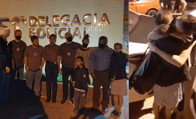 Jovem Nicole é resgatada e reencontra família