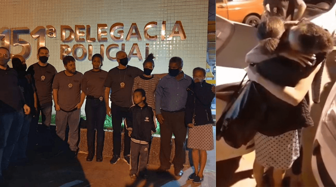 Jovem Nicole é resgatada e reencontra família