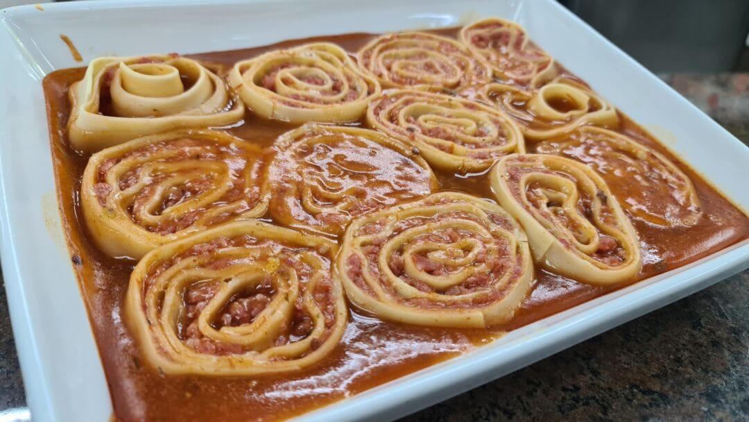 Canelone de Pastel