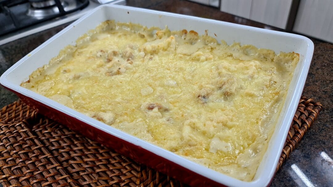 Nhoque de Aipim com Molho Cremoso