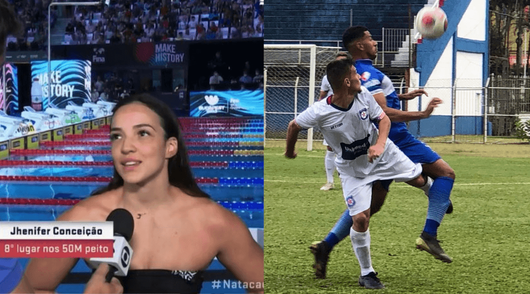 Esporte: Jhennifer Alves conquista recorde sul-americano nos 50m peito e Friburguense perde para o Olaria