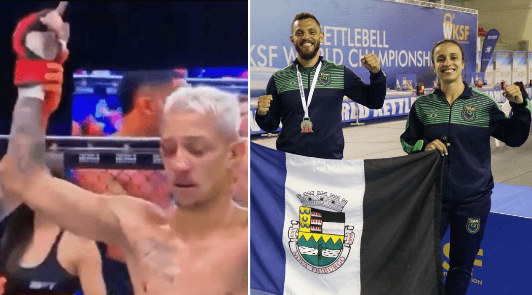 Friburguenses dominam pódios esportivos no final de semana