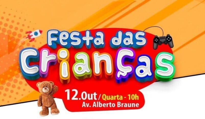Dia das Crianças será comemorado com a volta de tradicional evento na Av. Alberto Braune