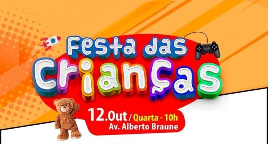 Dia das Crianças será comemorado com a volta de tradicional evento na Av. Alberto Braune