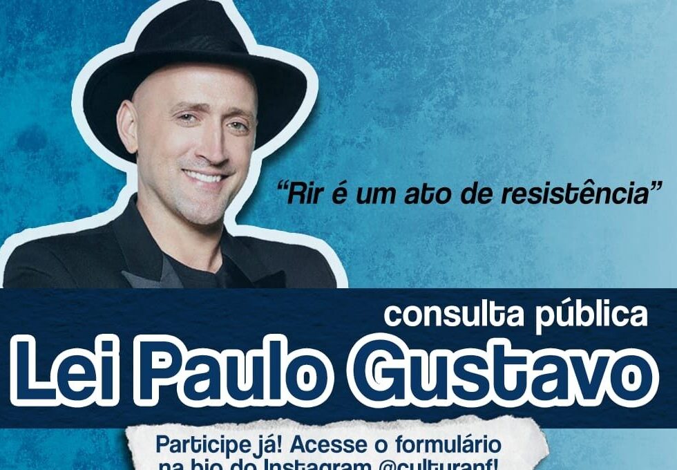 Lei Paulo Gustavo: Aberta consulta pública para andamento da lei