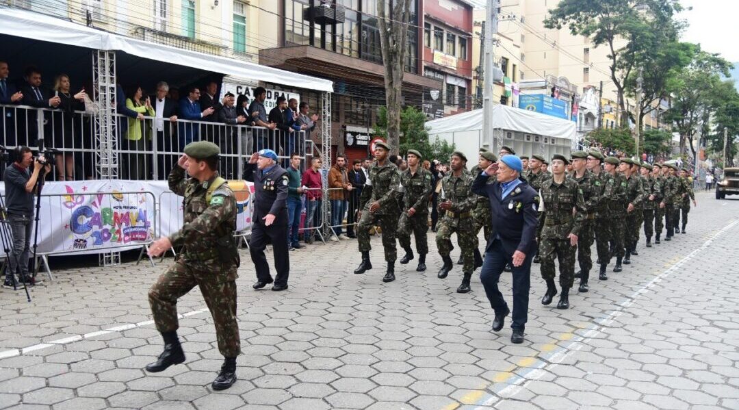 Confira a programação do desfile cívico-militar de aniversário de Nova Friburgo