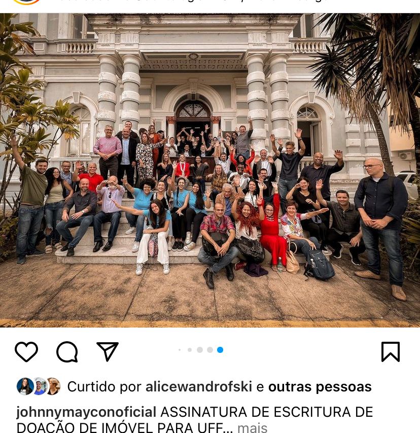 UFF de Nova Friburgo recebe escritura do imóvel onde funciona a unidade