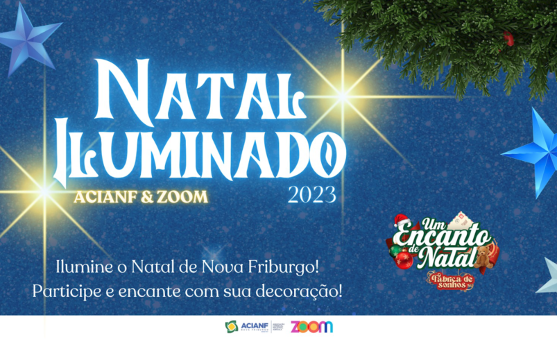 ACIANF e ZOOM  lançam nesta quarta, 9, o concurso “Natal Iluminado”