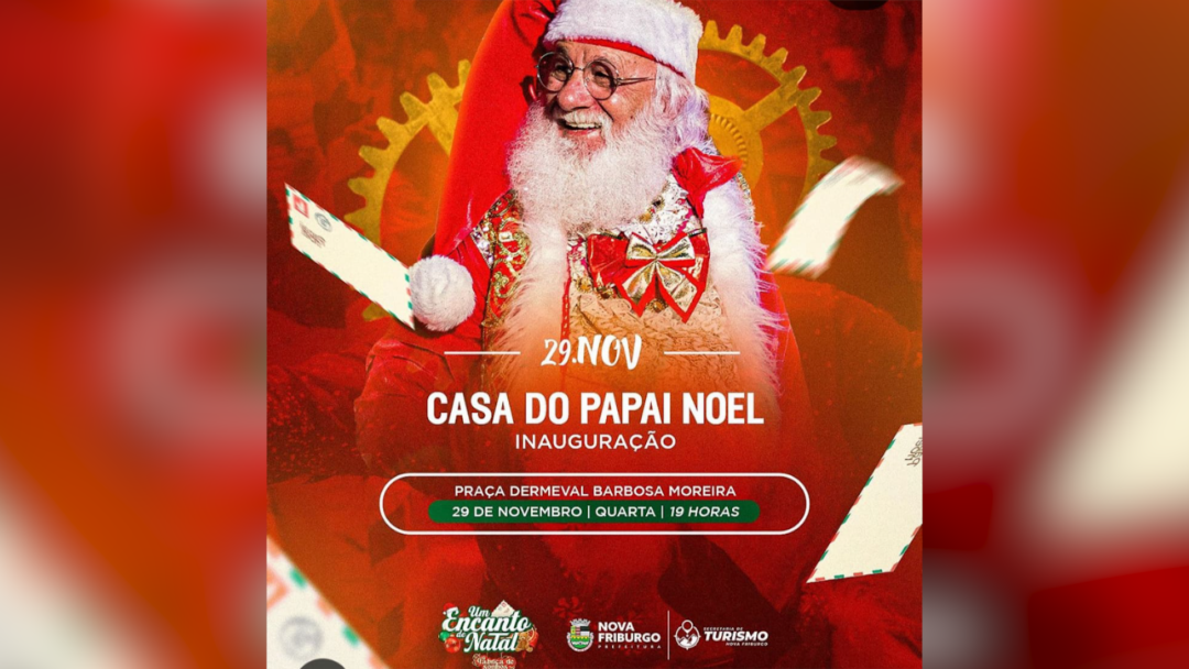 Casa do Papai Noel será inaugurada nesta quarta, 29