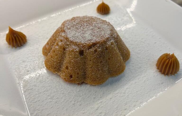 Receita de petit gateau de doce de leite