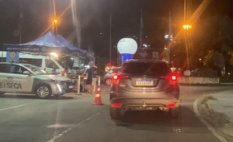 Lei Seca flagra 80 motoristas dirigindo após consumir álcool em Nova Friburgo