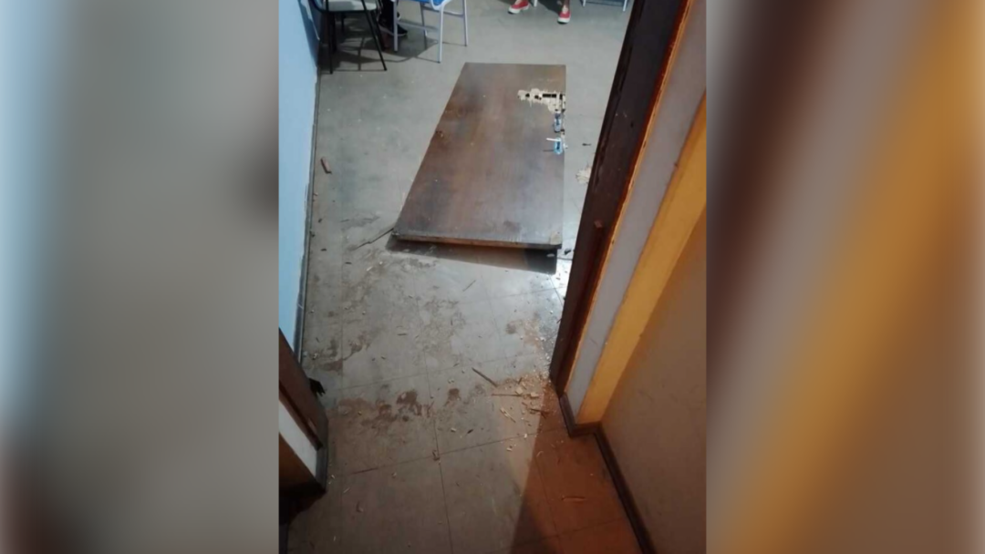 Sede da Liesbenf é alvo de vandalismo mais uma vez