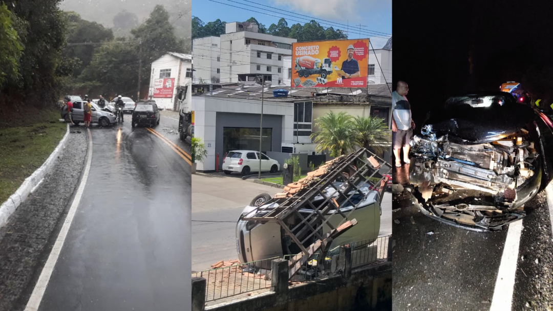 Imprudência: Nova Friburgo registra 57 acidentes de trânsito de janeiro até o dia 5 de fevereiro de 2024