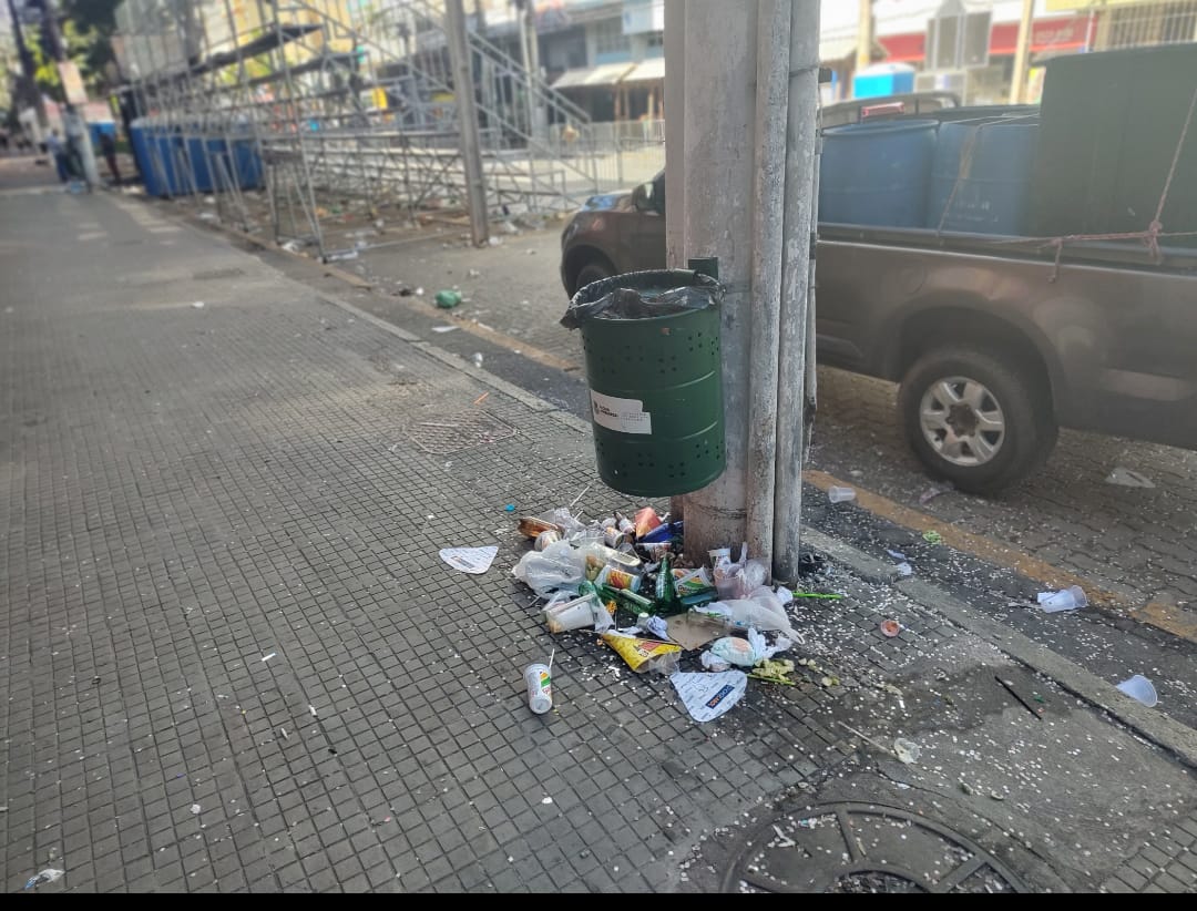 Bloco da limpeza: 17 toneladas de lixo são recolhidos durante Carnaval em Nova Friburgo