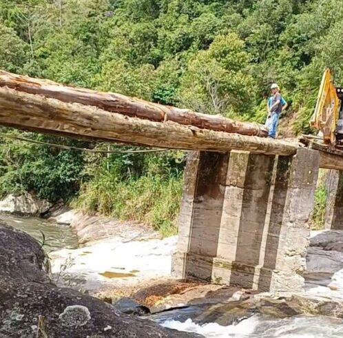 Ponte do Encontro dos Rios, em Lumiar, passa por obras e deve ter o trânsito liberado nessa sexta, 01