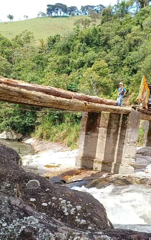Ponte do Encontro dos Rios, em Lumiar, passa por obras e deve ter o trânsito liberado nessa sexta, 01