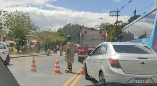 Quatro acidentes no trânsito de Nova Friburgo marcam o final de semana