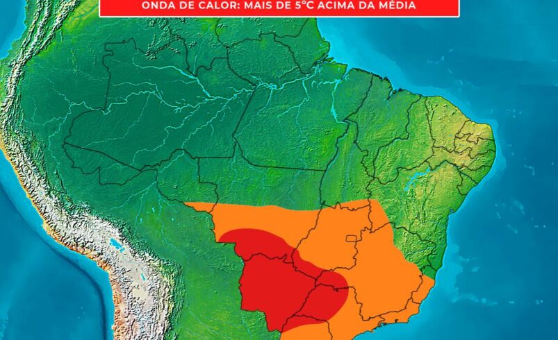 Onda de calor apresenta temperaturas fora do normal no Sudeste e Centro-Oeste
