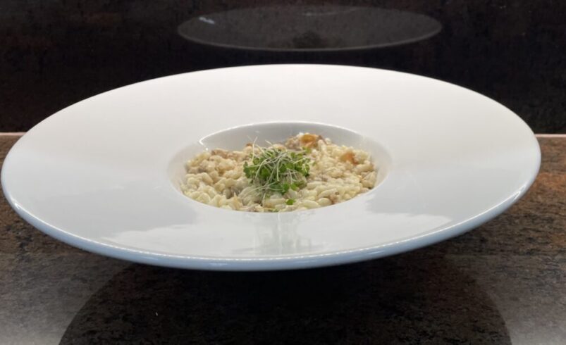 Receita do dia: Risoto com Amêndoas