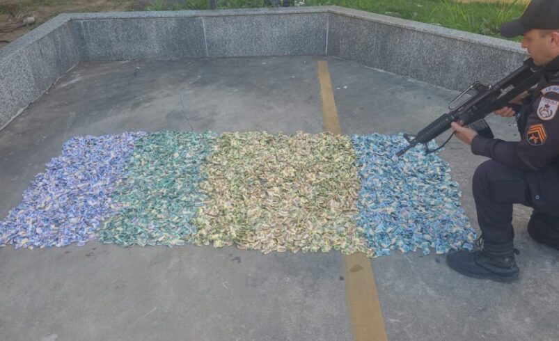 Grande quantidade de cocaína é apreendida em Nova Friburgo