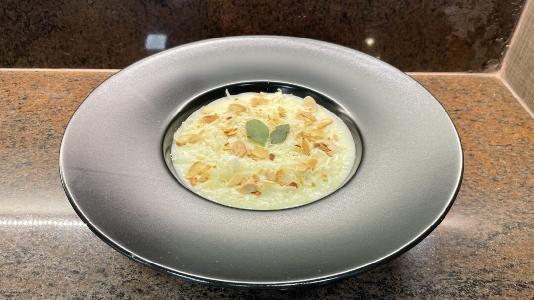 Receita do dia: Creme de Batata com Alho-poró e Amêndoas