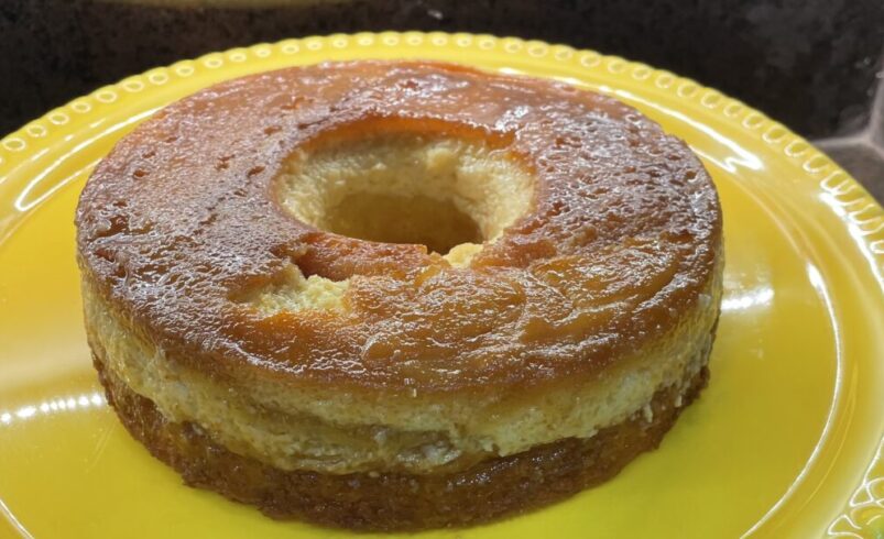 Receita do dia: Bolo Pudim