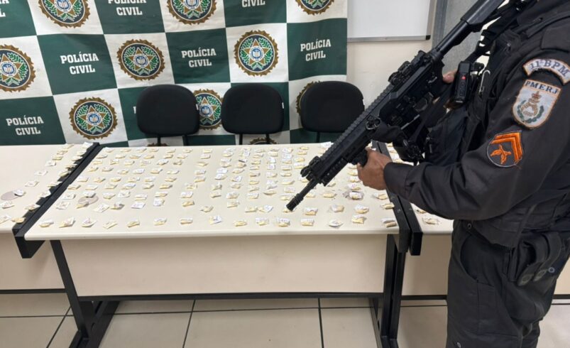 Policias apreendem grande quantidades de drogas em Nova Friburgo