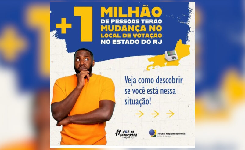 Mais de um milhão de pessoas terão mudanças no local de votação em todo o Estado, incluindo Nova Friburgo