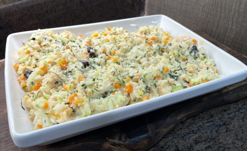 Receita do dia: Arroz Cremoso de Salmão