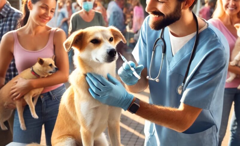 Campanha de Vacinação Antirrábica protege mais de 3 mil animais em vários locais de Nova Friburgo