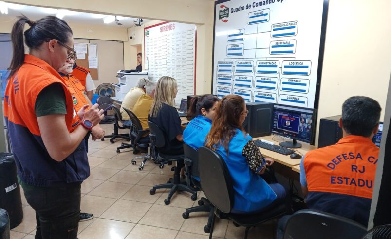 Simulado da Defesa Civil - 1