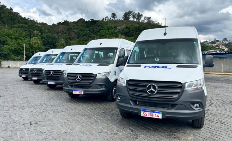 FAOL moderniza transporte público em Nova Friburgo com novas vans de alta tecnologia