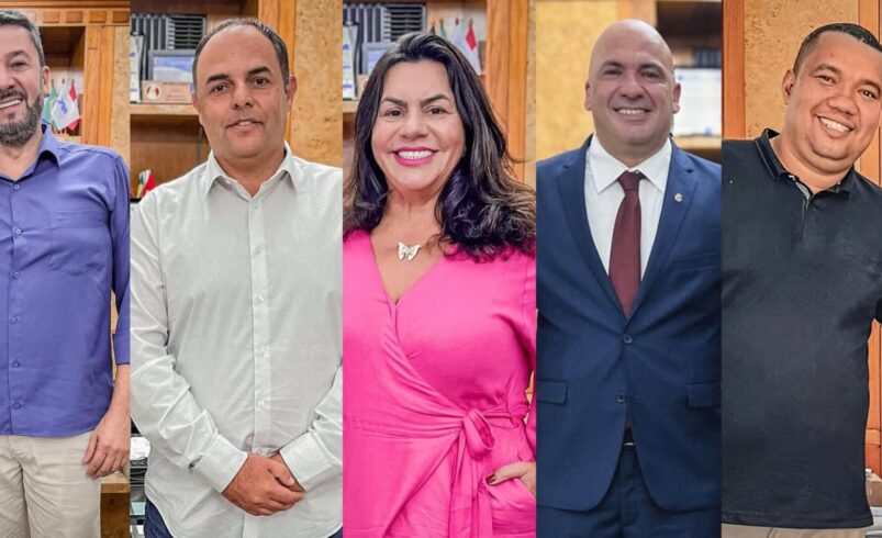 5 novos secretarios de 2025 governo jonnhy maycon