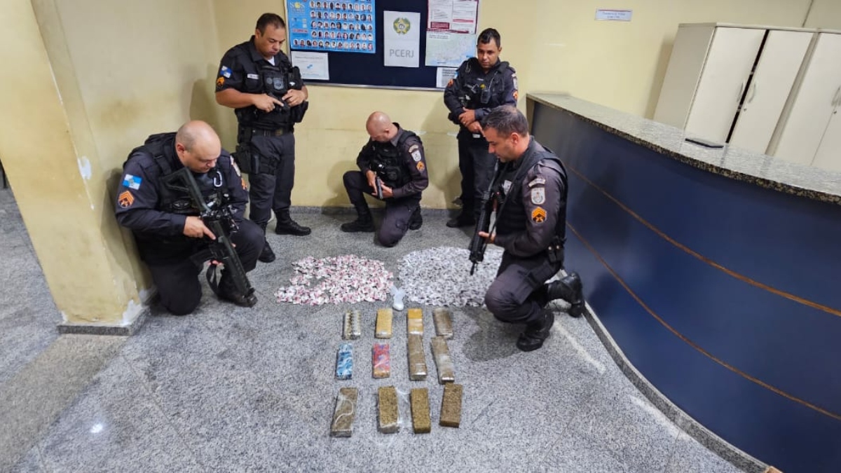 Polícia Militar apreende 12kg de drogas em Bom Jardim