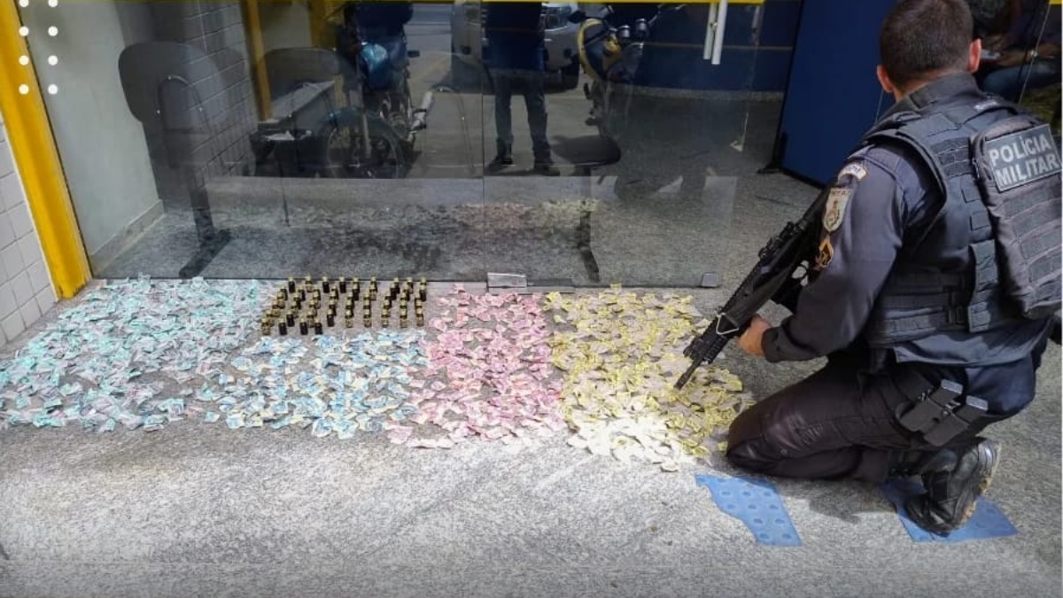 Polícia Militar apreende drogas em Olaria, Nova Friburgo