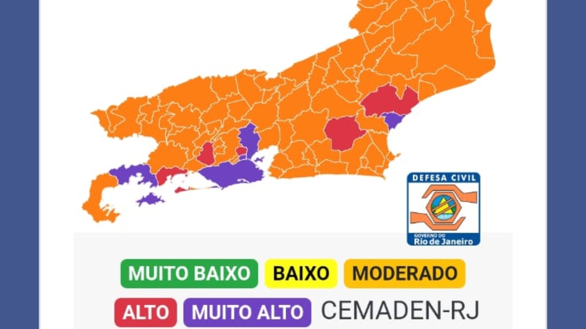 Friburgo em alerta moderado por causa da chuva forte