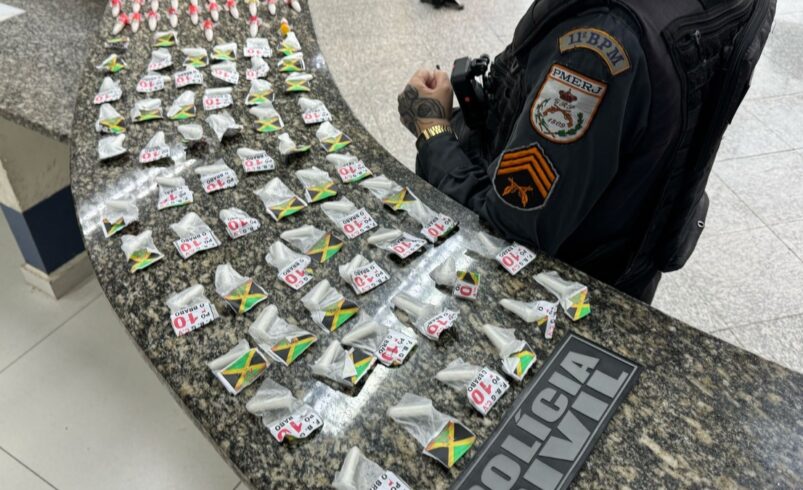 Polícia Civil prende dupla por tráfico em Friburgo