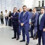 Reunião com o preseinte da Hikvision sobre monitoramento inteligente
