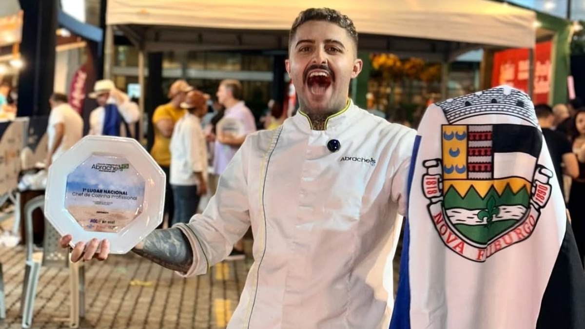 Friburguense João Vieira é eleito o melhor chef do Brasil